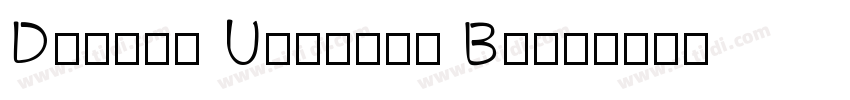 Dazzle Unicase Bold字体转换